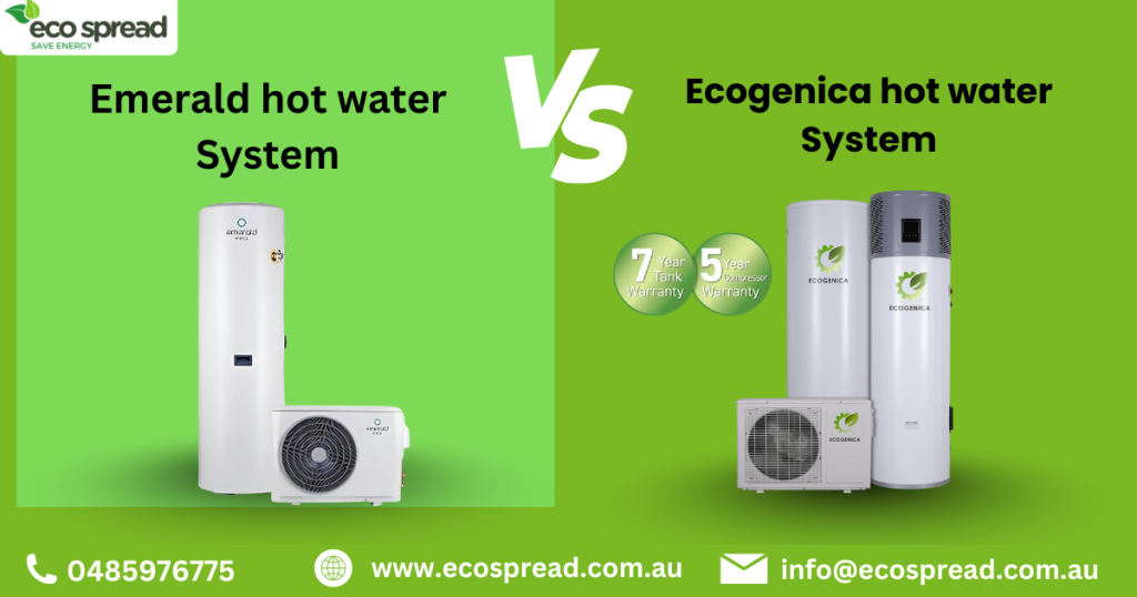 Emerald vs Ecogenica Hot Water System
