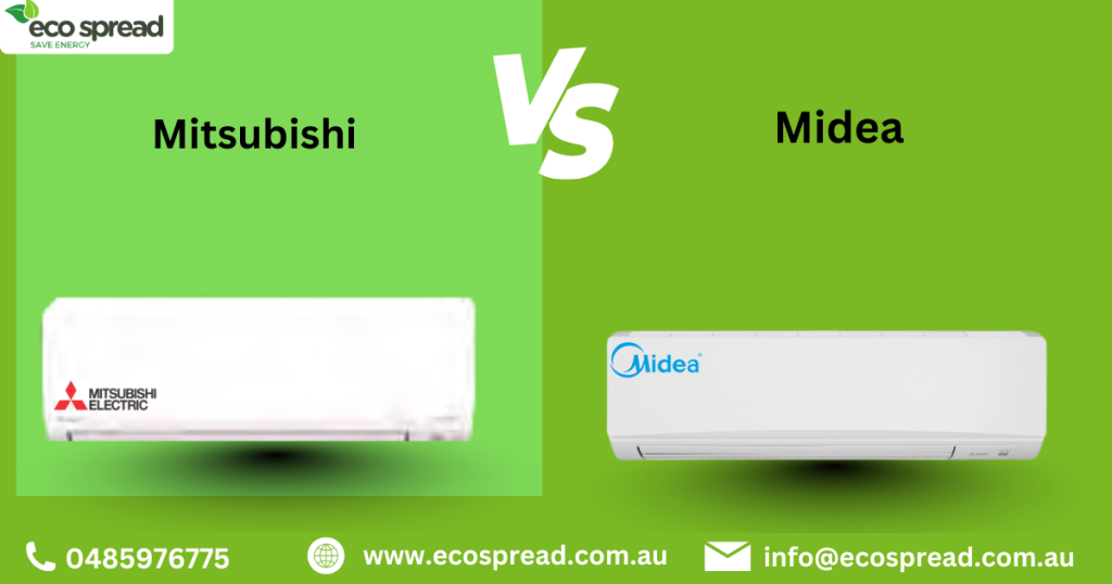 Mitsubishi vs Midea Air Conditioners
