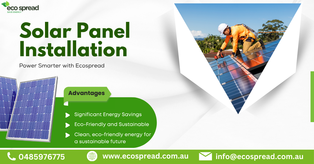 Solar Panel Installation in Melbourne & Victoria | Ecospread